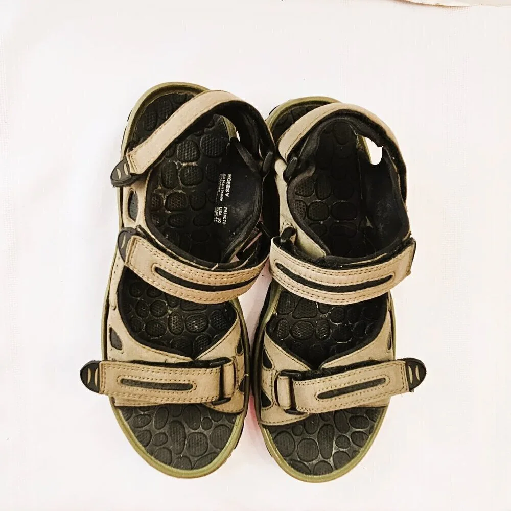Ozark Trail Hobbs V Men's Sport Hiking Water Sandals Gray Size 10
